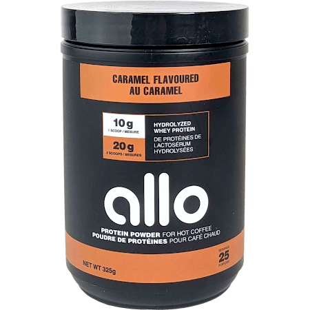 Protein Powder for Hot Coffee - Caramel Flavoured Tub